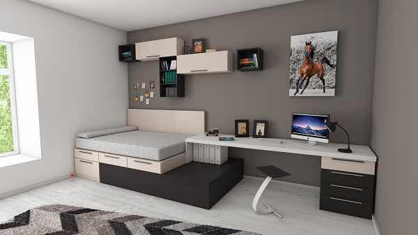 #StaiAcasă și decorează-ți apartamentul! Super idei de amenajare a unei camere mici