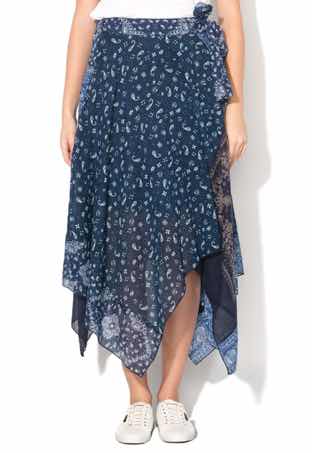Fuste asimetrice lungi