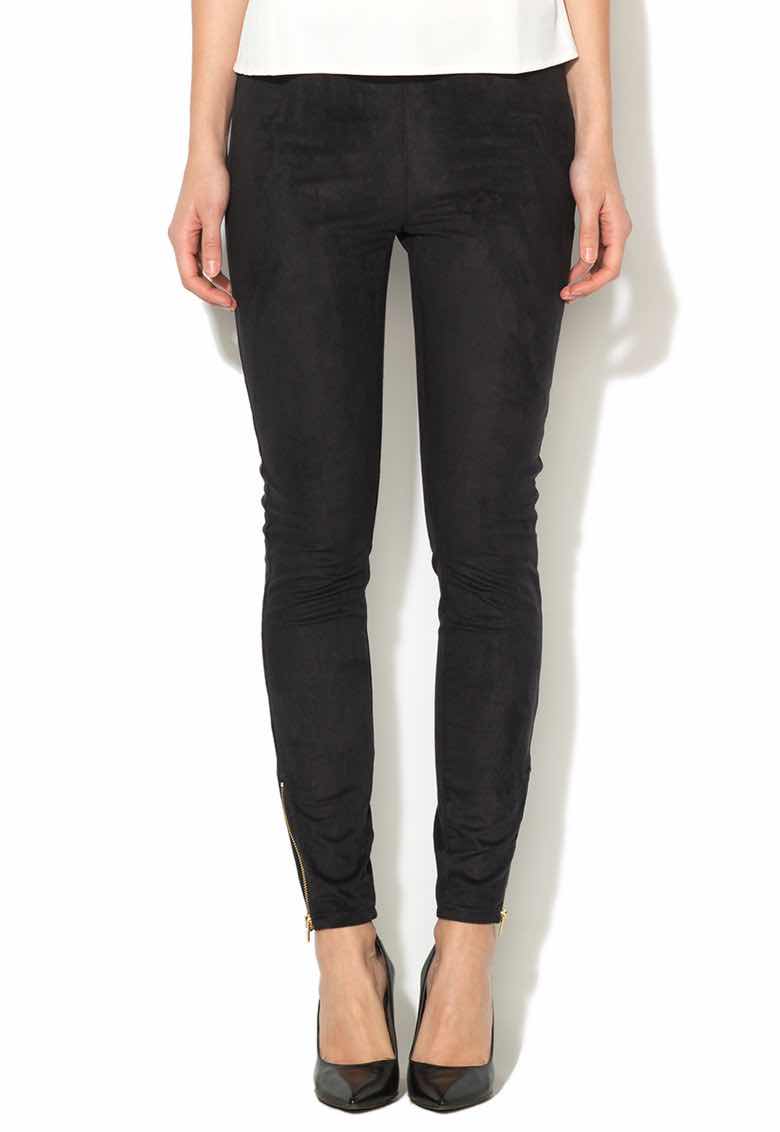 Pantaloni skinny de piele