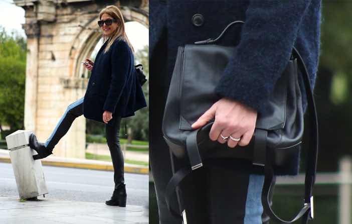 Rețetă de outfit: ghete și rucsac