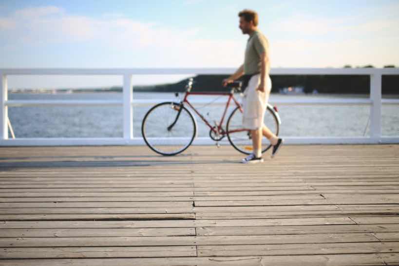La o plimbare cu bicicleta