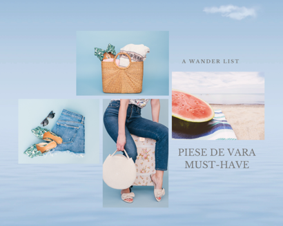Piese must-have în bagajul de vacanță Piese must-have în bagajul de vacanță