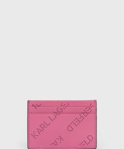 Karl Lagerfeld carcasa cardului femei, culoarea roz 99KK-PFD01S_30X