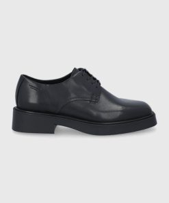 Vagabond Shoemakers Pantofi de piele femei, culoarea negru, cu platformă 9BY8-OBD1WY_99X