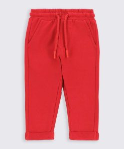 Coccodrillo pantaloni de trening pentru bebeluși culoarea rosu, neted 9BYY-SPB07B_33X