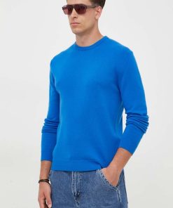 United Colors of Benetton pulover de lana barbati, light 9BYX-BLM0TK_55X