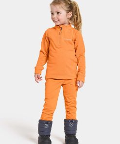 Didriksons trening copii JADIS KIDS SET culoarea portocaliu 9BYX-DKK06N_23X