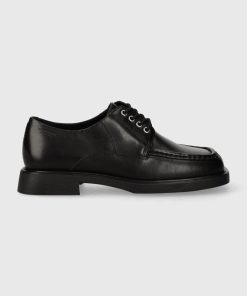 Vagabond Shoemakers pantofi de piele JACLYN femei, culoarea negru, cu toc plat, 5638.201.20 9BYX-OBD114_99X