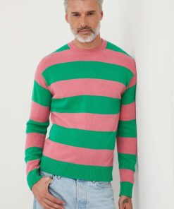 United Colors of Benetton pulover de lana barbati, light 9BYX-SWM098_MLC