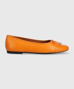Vagabond Shoemakers balerini de piele JOLIN culoarea portocaliu, 5508.101.44 PPYX-OBD0GF_23X
