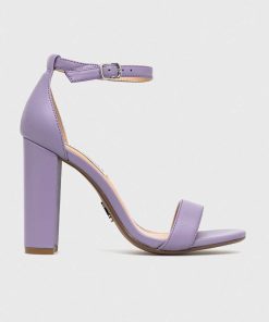 Steve Madden sandale de piele Carrson culoarea violet, SM11000008 PPYX-OBD10O_48X