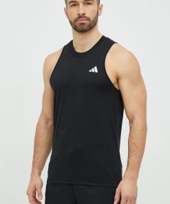 Adidas Performance tricou de antrenament Training Essentials Feelready culoarea negru PPYX-TSM08C_99X