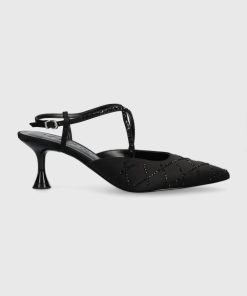MAX&Co. pantofi cu toc culoarea negru PPYH-OBD1FT_99X