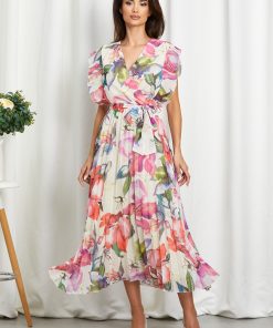 Rochie Judy Ciclam Floral
