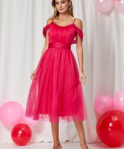 Rochie Queeny Fucsia